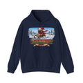 North Pole Sledding Club – Personalized French Bulldog Christmas Hoodie