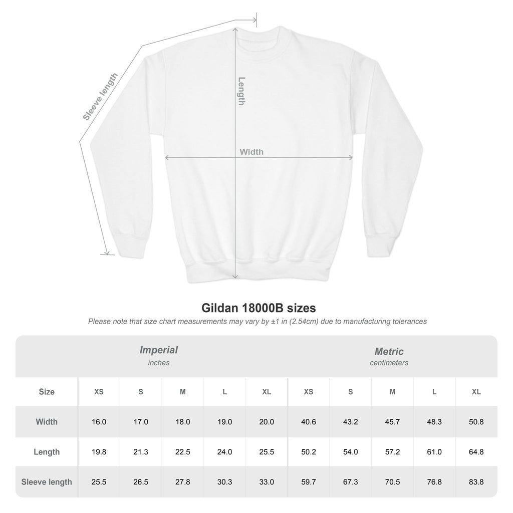 North Pole Hockey Club YOUTH – Personalized Golden Retriever Christmas Sweatshirt for Kids