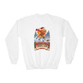 North Pole Hockey Club YOUTH – Personalized Golden Retriever Christmas Sweatshirt for Kids