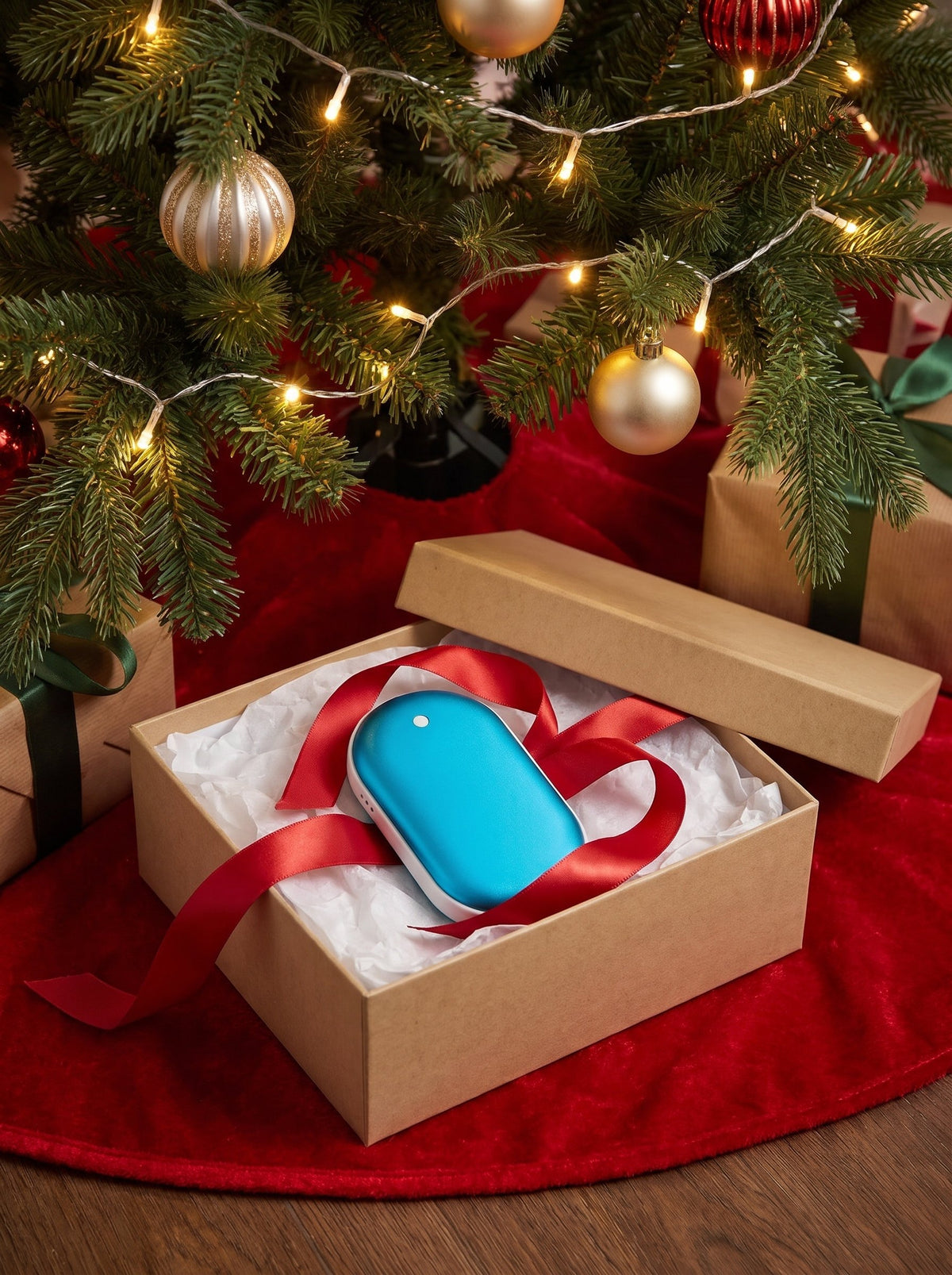 Rechargeable Hand Warmer & Power Bank – 5000mAh, Double-Sided Heat